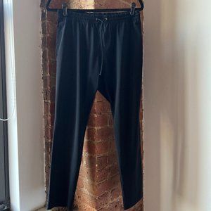 Wone Black Stretch Track Pants